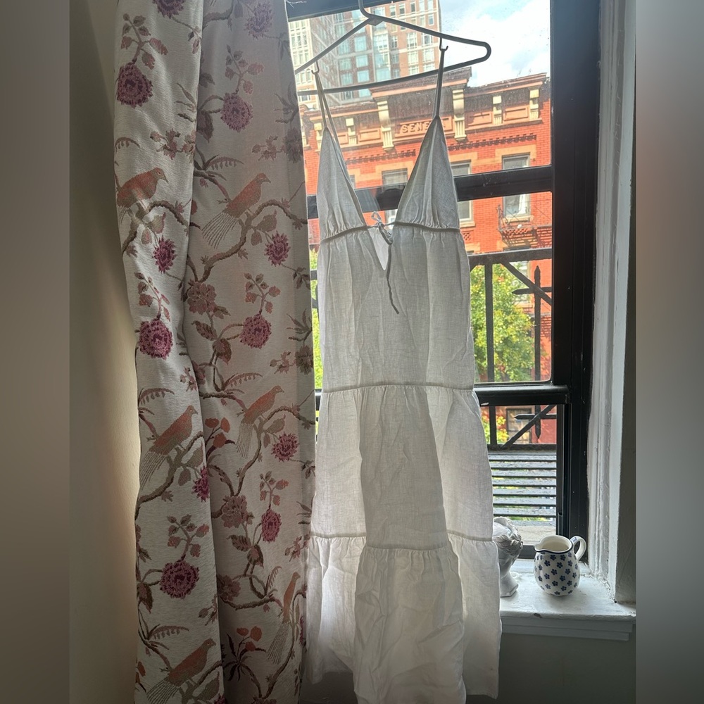 Reformation linen dress